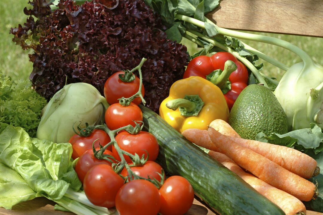 λαχανικά για μια φυτική διατροφή